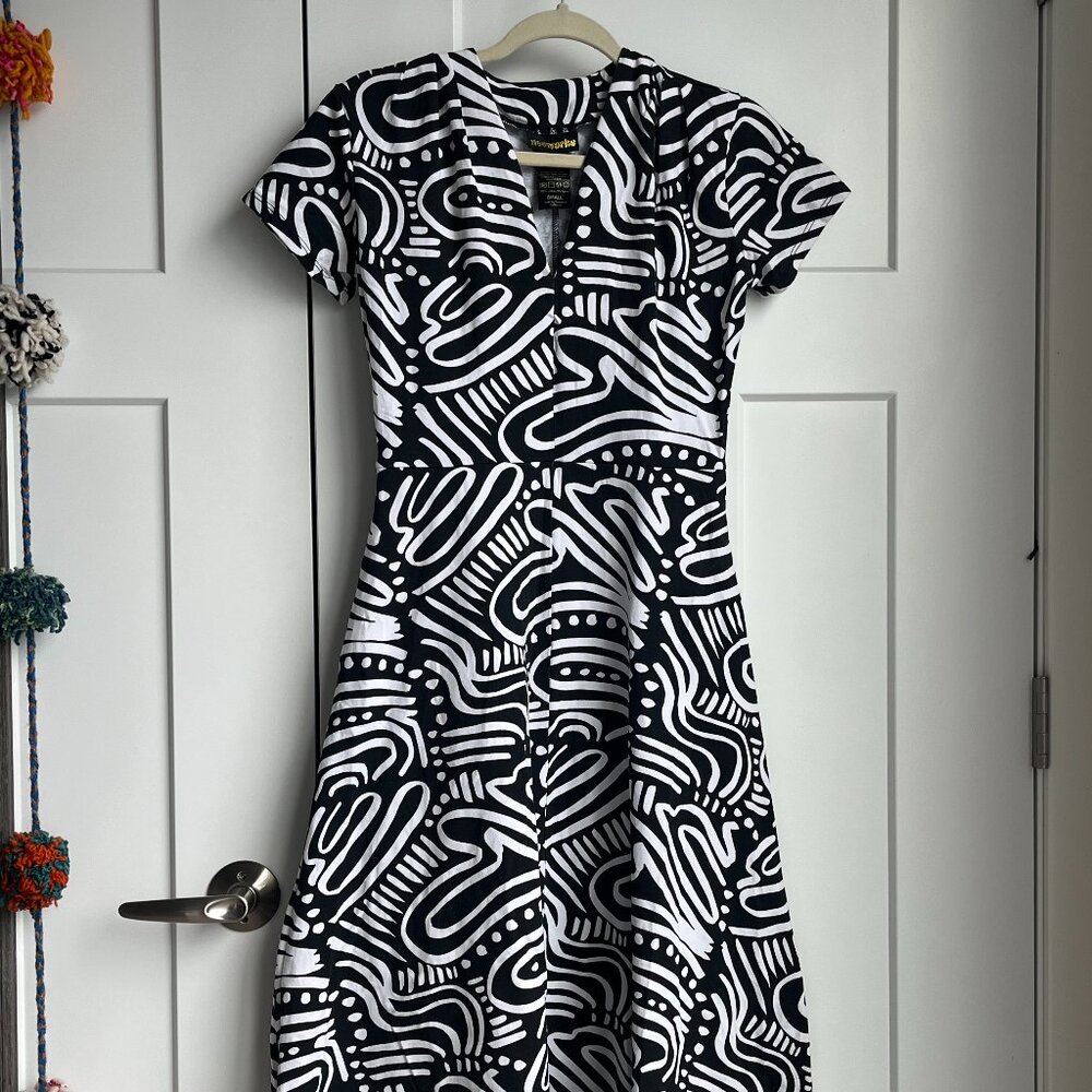 Nooworks Greta Dress in Ripple - Small